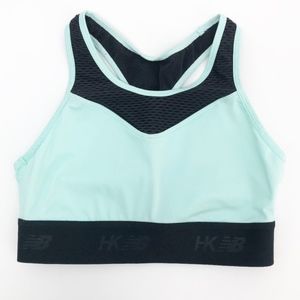 new balance | racerback sports bra built in cup